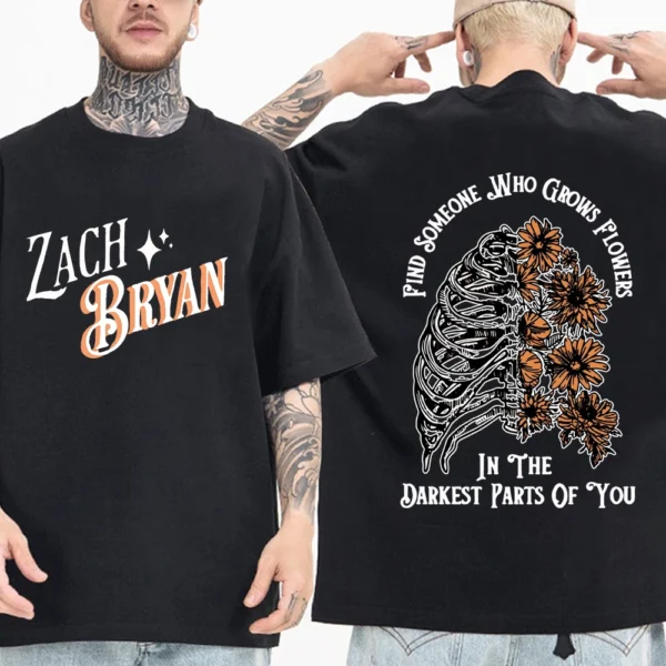 Find someone who grows flowers in the darkest parts of you Shirt